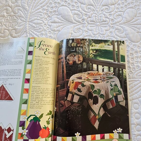 Quilts A La Carte Pattern Book By Leisure Arts 2002 - Picture 10 of 11